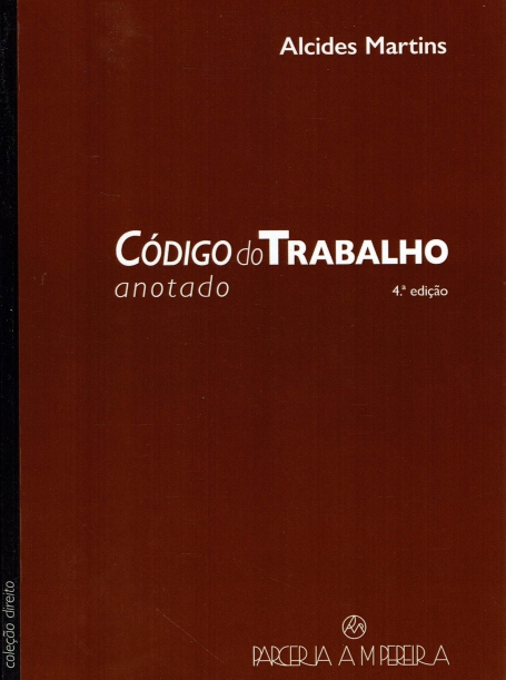 CÓDIGO DO TRABALHO - anotado