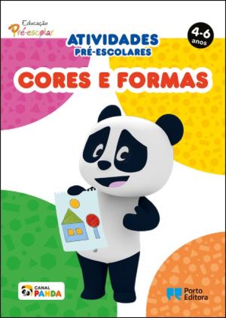 10836.10 ATIVIDADES PRÉ-ESCOLARES CORES E FORMAS 4-6 ANOS