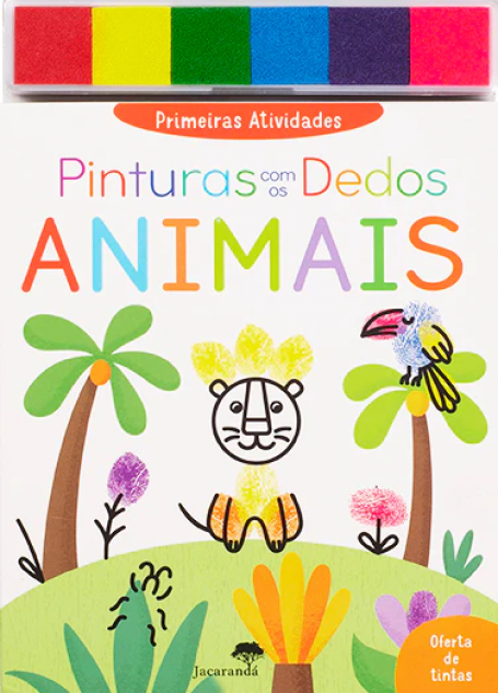 PINTURA COM OS DEDOS - ANIMAIS