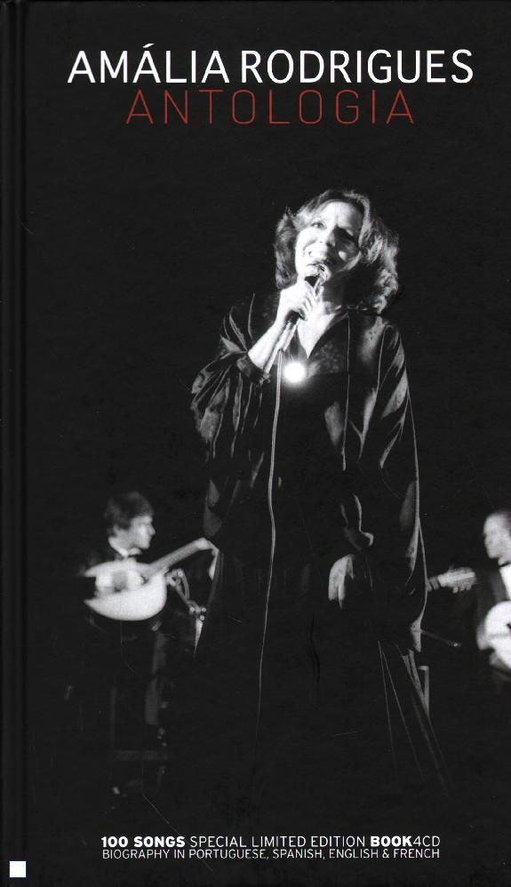 AMALIA RODRIGUES - ANTOLOGIA - livro + cd