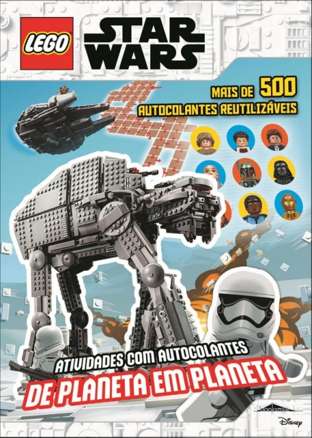 LEGO STAR WARS - MAIS DE 500 AUTOCOLANTES REUTILIZAVEIS