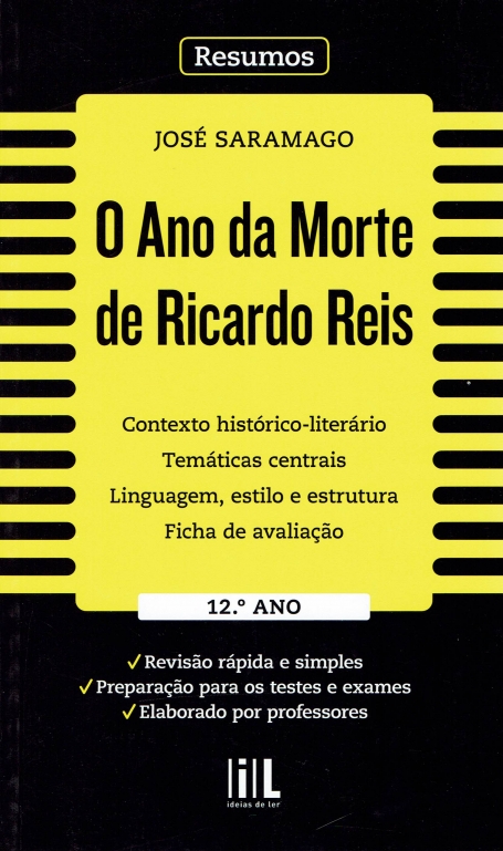 40169.20 - O ANO DA MORTE DE RICARDO REIS RESUMOS 12º ANO