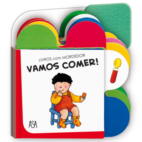 LIVROS COM MORDEDOR : VAMOS COMER !