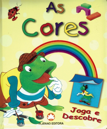 CORES - JOGA E DESCOBRE - LIVRO DE CAPA DURA