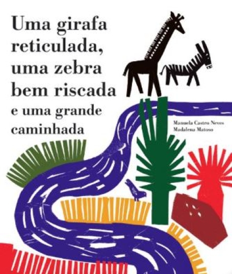 UMA GIRAFA RETICULADA UMA ZEBRA BEM RISCADA E UMA GRANDE CAMINHADA