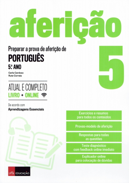 AFERIÇÃO - PORTUGUÊS 5º ANO
