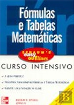 FORMULAS E TABELAS MATEMATICAS - CURSO INTENSIVO