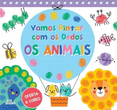 VAMOS PINTAR COM OS DEDOS - OS ANIMAIS