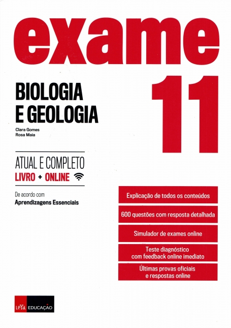EXAME - BIOLOGIA E GEOLOGIA 11º ANO