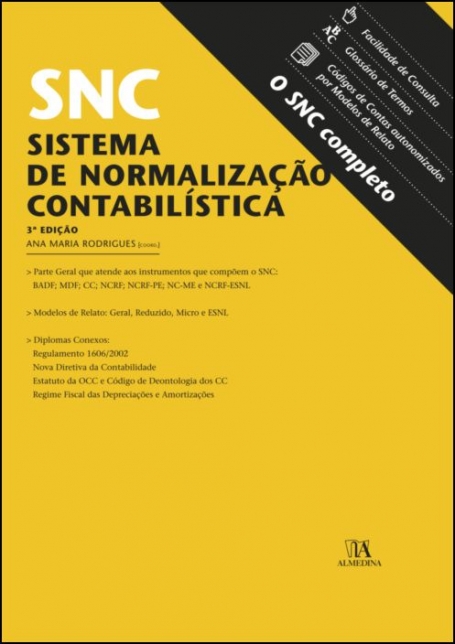 SNC - SISTEMA DE NORMALIZACAO CONTABILISTICA 3a edicao