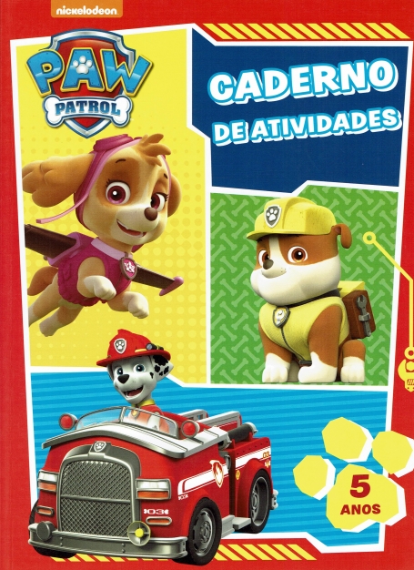 PATRULHA PATA CADERNO DE ATIVIDADES 5 ANOS