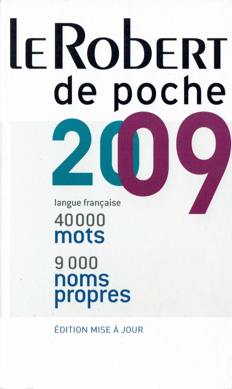LE ROBERT DE POCHE 2009