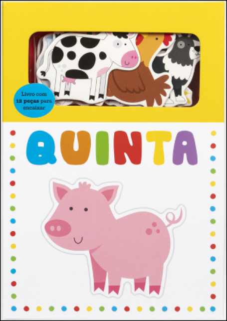 71587.10 - QUINTA o meu primeiro livro com pecas destacaveis