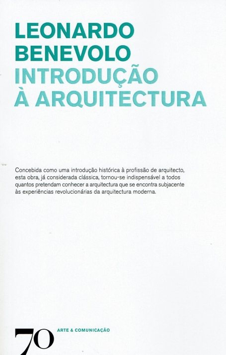 INTRODUÇÃO À ARQUITECTURA