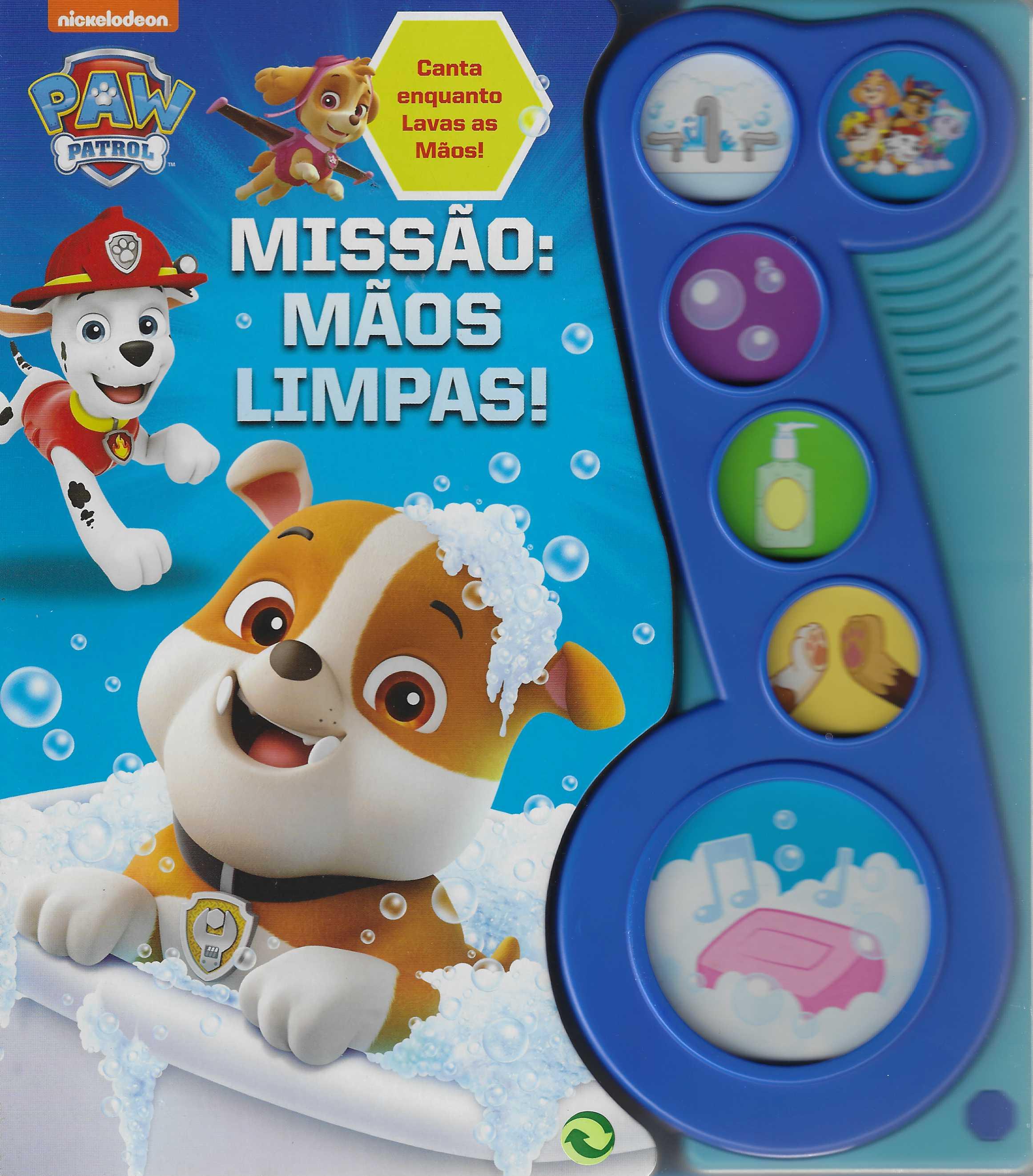 MISSÃO: MÃOS LIMPAS! - PAW PATROL