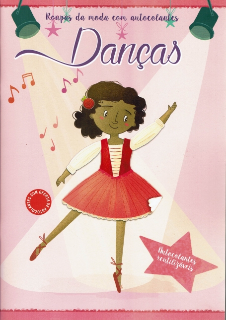DANCAS - ROUPAS DA MODA COM AUTOCOLANTES