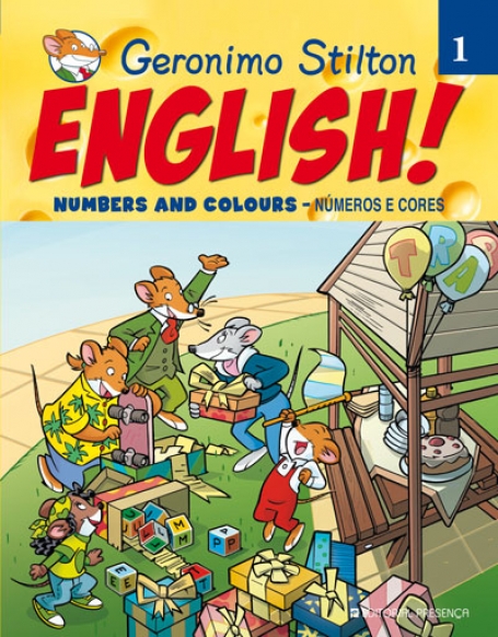 GERONIMO STILTON ENGLISH 1 - NUMBERS AND COLOURS - NUMEROS E CORES
