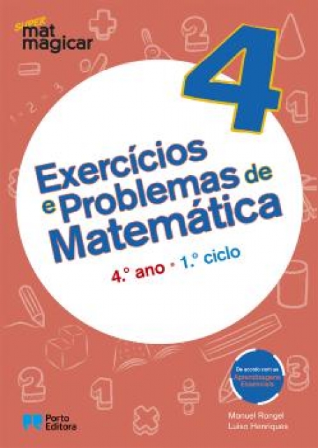 14217.20 - Exercicios e Problemas de Matematica 4º ano - Super Mat Magicar