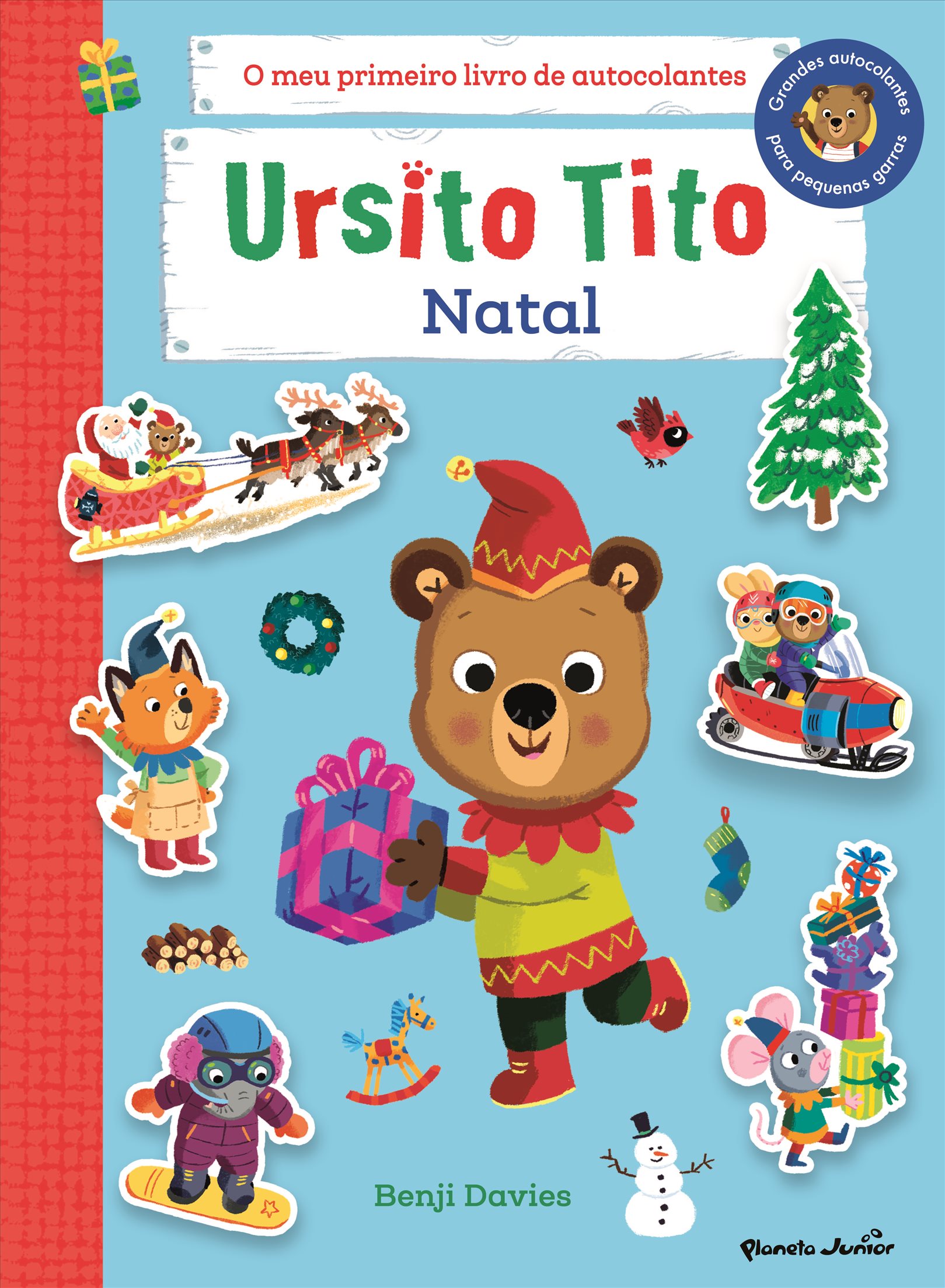URSITO TITO - NATAL - O meu primeiro livro de autocolantes