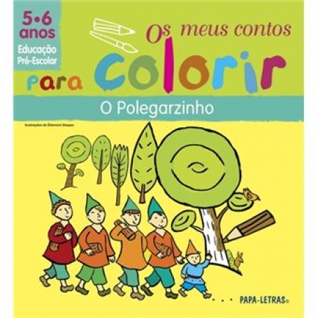 POLEGARZINHO - OS MEUS CONTOS PARA COLORIR 5/6 ANOS