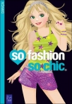 SO FASHION, SO CHIC - DANCA - contem 16 moldes, 16 padroes, 350 autocolantes e 42 moldes para completar
