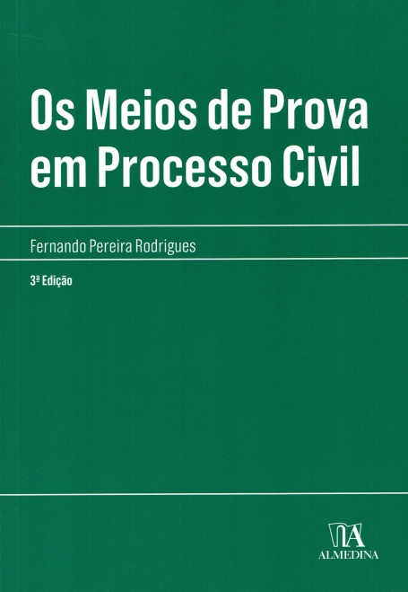 MEIOS DE PROVA EM PROCESSO CIVIL 3 edicao