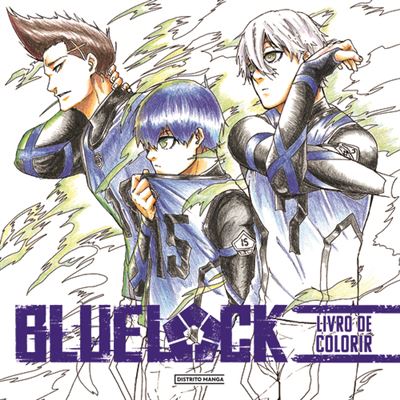 BLUELOCK - LIVRO DE COLORIR
