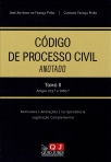 CODIGO DE PROCESSO CIVIL ANOTADO TOMO II ARTIGOS 703º A 1085º - REMISSOES ANOTACOES JURISPRUDENCIA LEGISLACAO COMPLEMENTAR