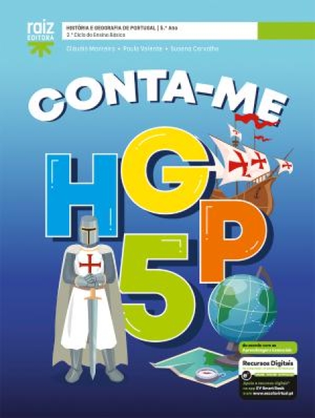 02221 - Conta-me HGP 5 - História e Geografia de Portugal - 5.º ano