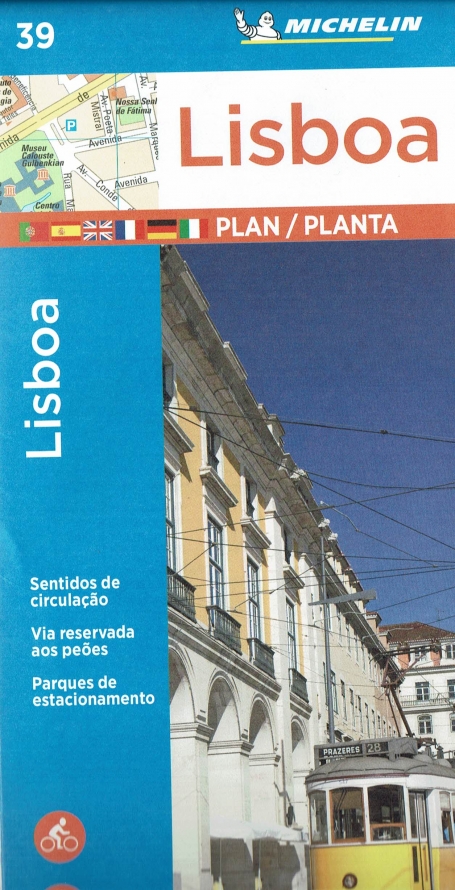 MAPA MICHELIN LISBOA - PLANTA E INDICE