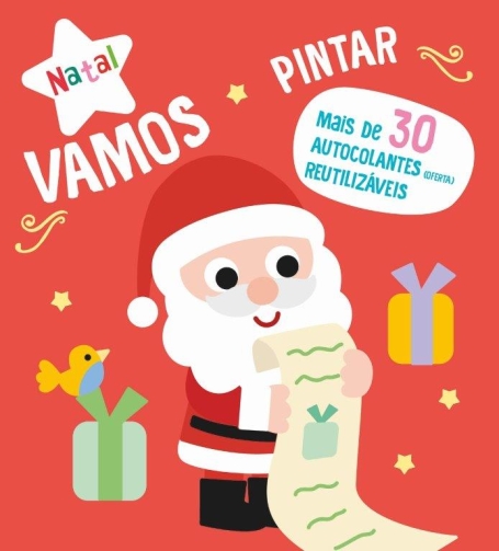 NATAL VAMOS PINTAR - VERMELHO