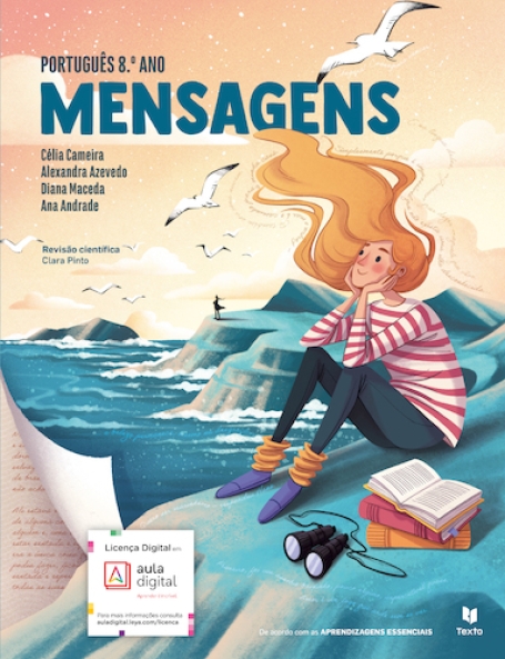 Mensagens 8 - Português 8º ano - Manual