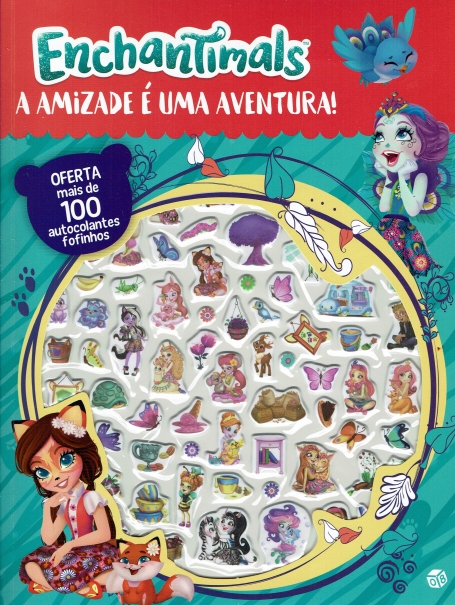 ENCHANTIMALS A AMIZADE E UMA AVENTURA - COM AUTOCOLANTES