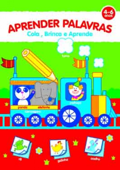 APRENDER PALAVRAS 4-6 ANOS COLA BRINCA E APRENDE