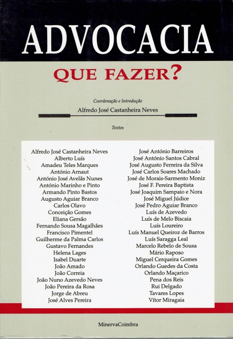 ADVOCACIA - QUE FAZER?