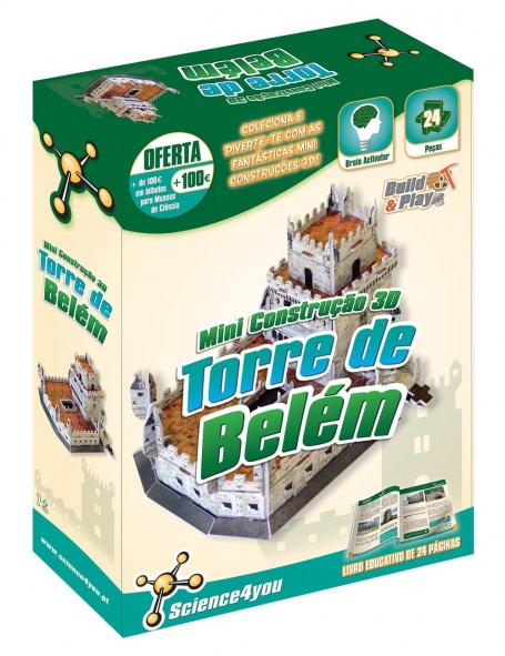 TORRE DE BELEM - MINI CONSTRUCAO 3D