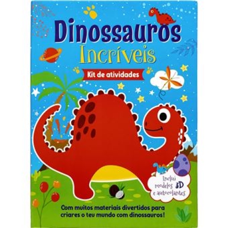 72415.10 - DINOSSAUROS INVISIVEIS - KIT ATIVIDADES