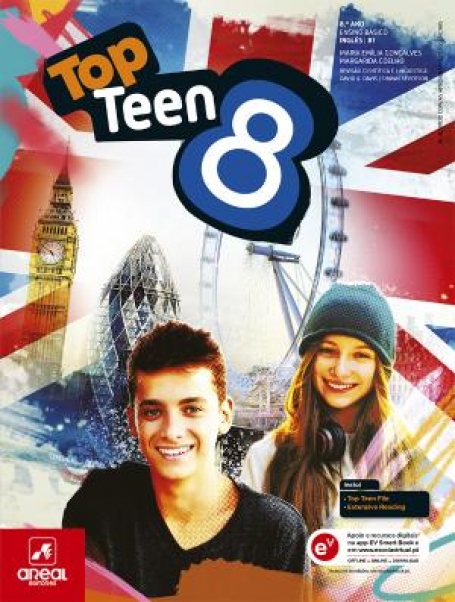 05000000 - Top Teen 8 - Inglês - 8.º Ano