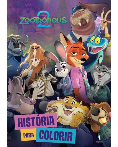 ZOOTRÓPOLIS 2 - HISTÓRIA PARA COLORIR