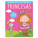 SUPERLIVRO DE AUTOCOLANTES PRINCESAS - MAIS DE 1000 AUTOCOLANTES