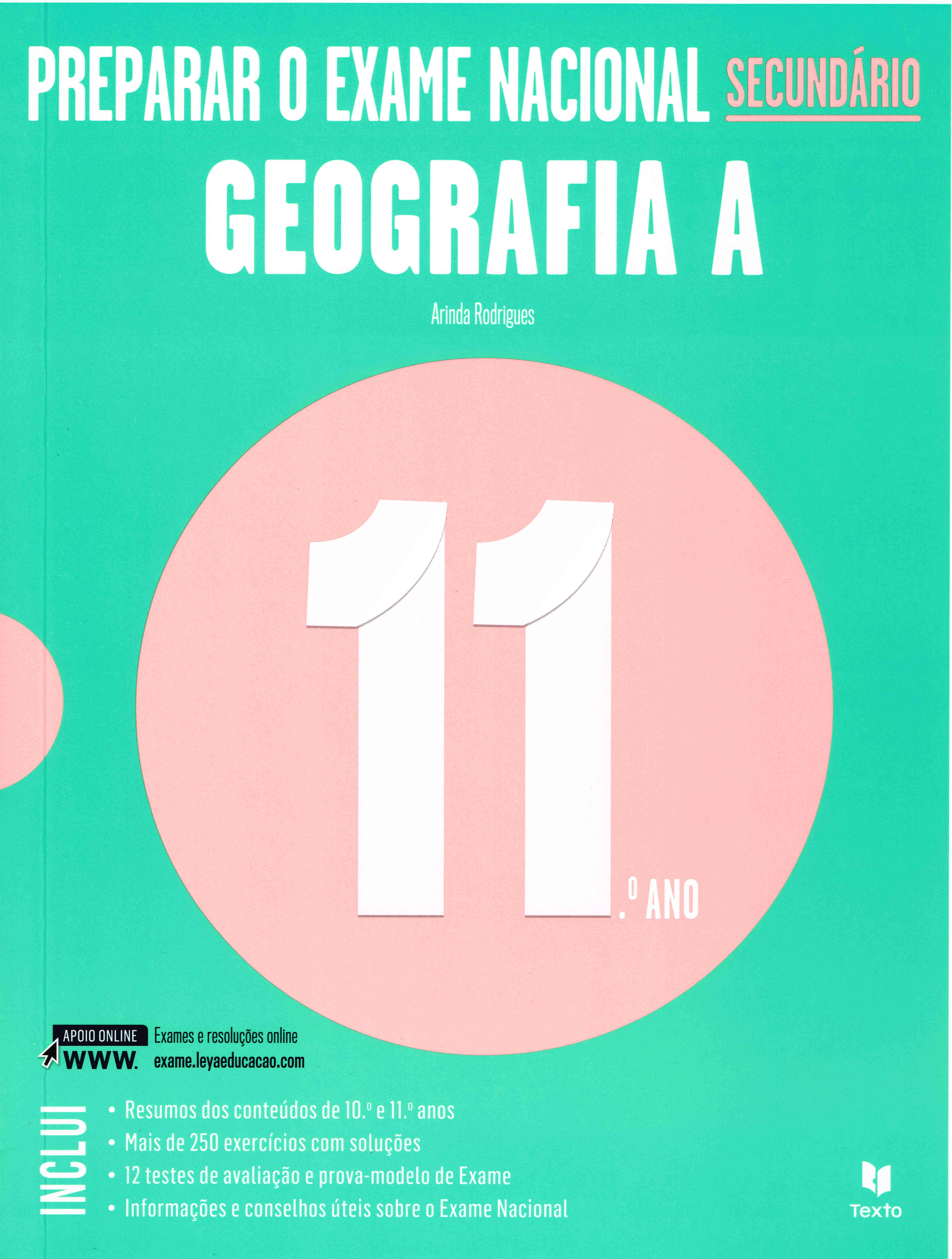 PREPARAR O EXAME NACIONAL SECUNDARIO - GEOGRAFIA A - 11º ANO