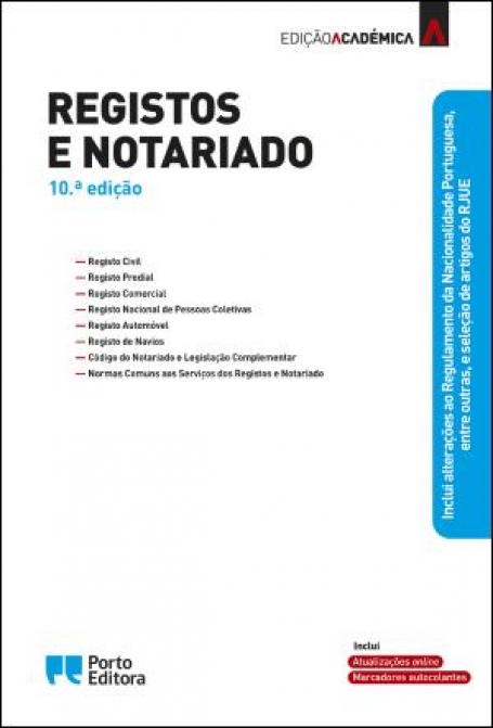 REGISTOS E NOTARIADO 10 EDIÇÃO
