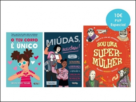 PASS PACK FEMININO - PACOTE COM 3 LIVROS