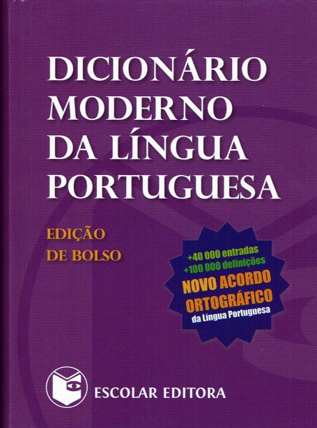DICIONÁRIO MODERNO DA LÍNGUA PORTUGUESA - EDIÇÃO DE BOLSO