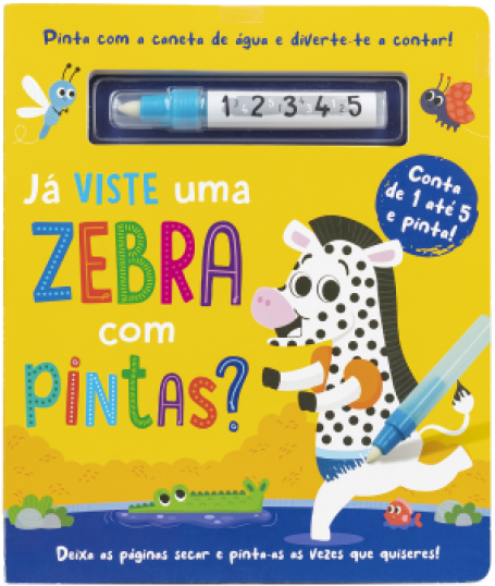 72768.10 - JA VISTE UMA ZEBRA COM PINTAS