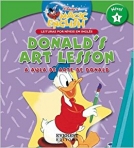 DONALD S ART LESSON - AULA DE ARTE DE DONALD - leitura por niveis em ingles nivel 1