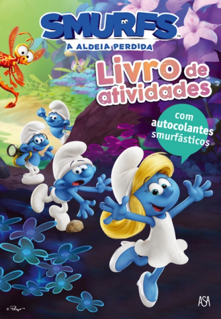 SMURFS A ALDEIA PERDIDA - LIVRO DE ATIVIDADES