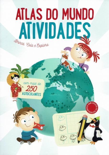 ATLAS DO MUNDO - ATIVIDADES - BRINCA COLA E EXPLORA