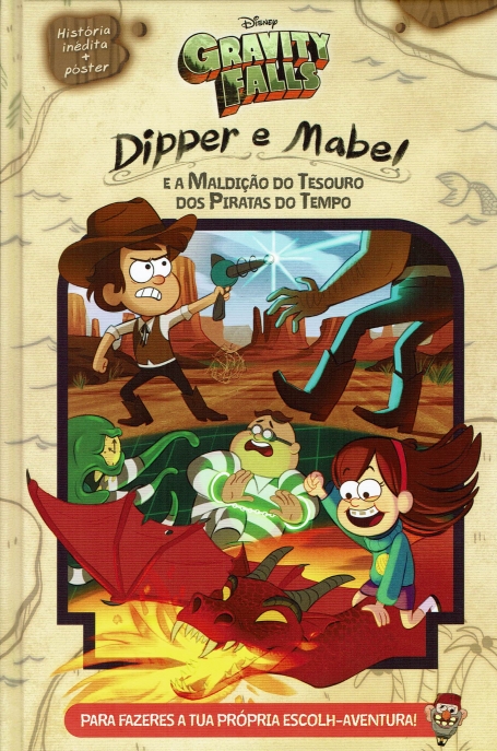 DIPPER E MABEL E A MALDIÇÃO DO TESOURO DOS PIRATAS DO TEMPO