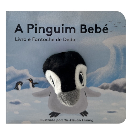 A PINGUIM BEBÉ LIVRO E FANTOCHE DE DEDO